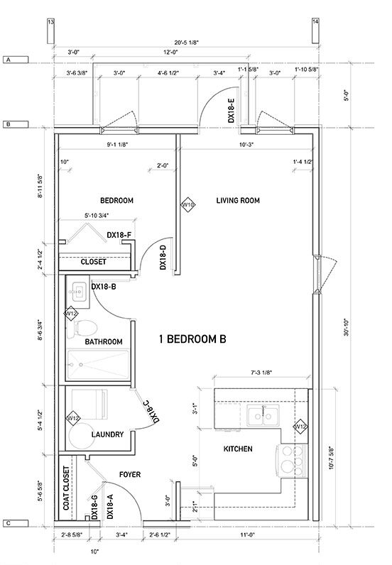 Portage Commons Floorplan4